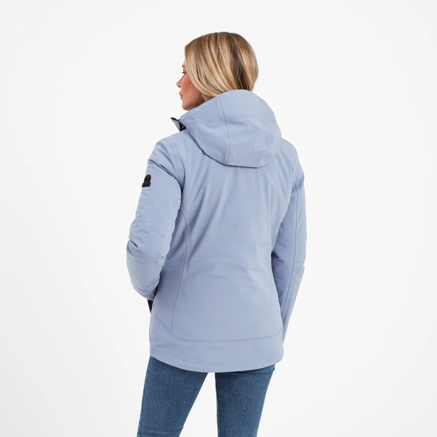 Beverley Womens 3-in-1 Waterproof Jacket - Dusty Blue - Image 3