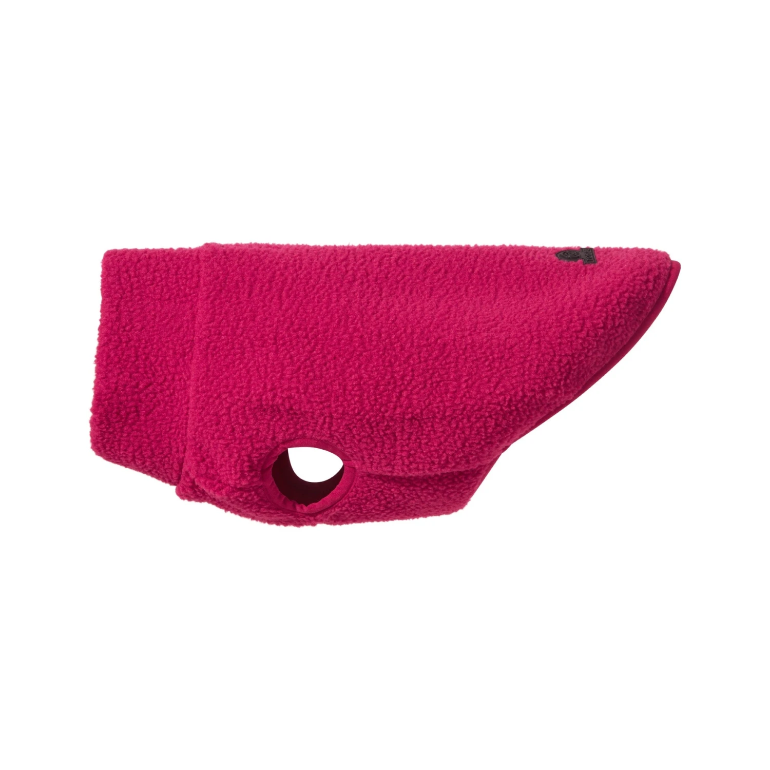 Bow-wow M Sherpa Dog Coat - Cerise - Image 7
