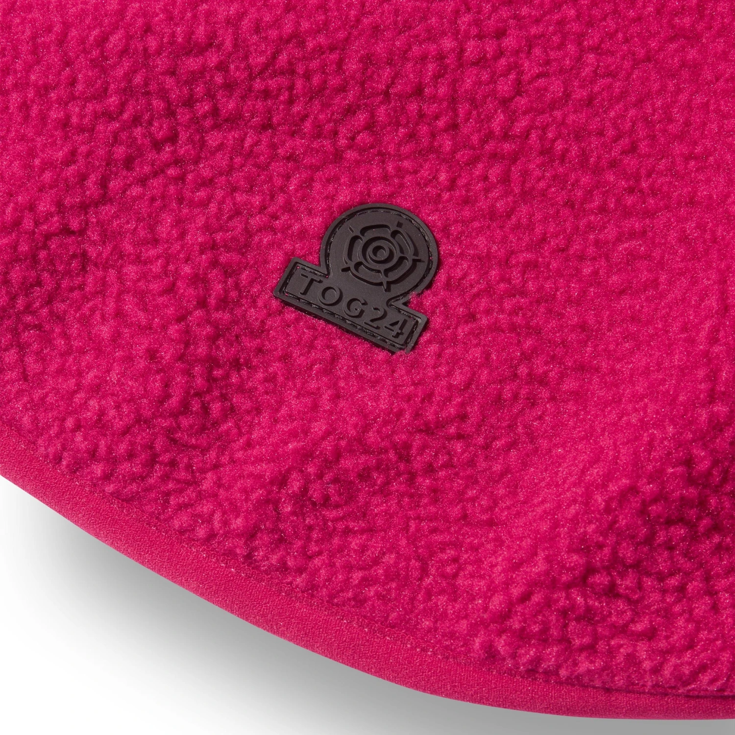 Bow-wow M Sherpa Dog Coat - Cerise - Image 8