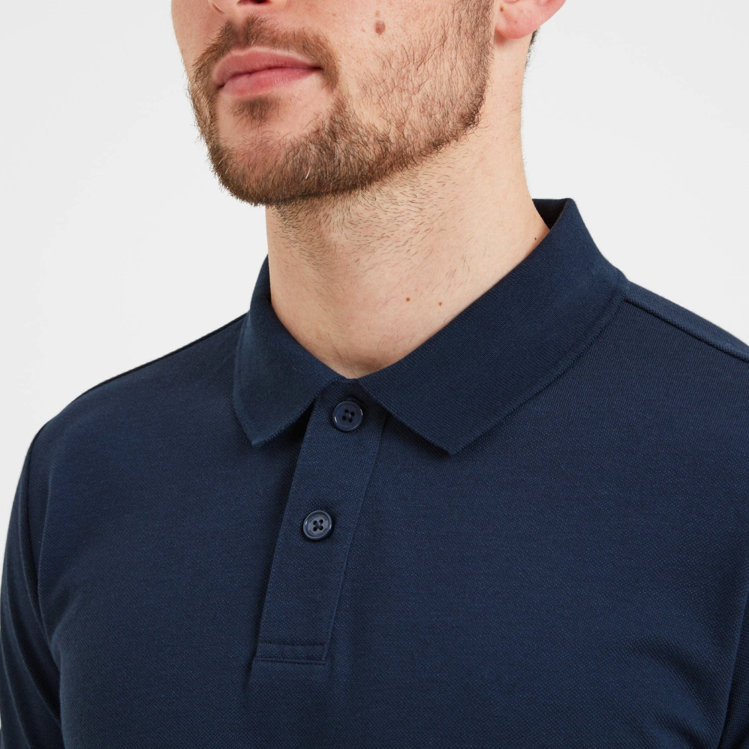 Bower Mens Polo Shirt - Navy - Image 5