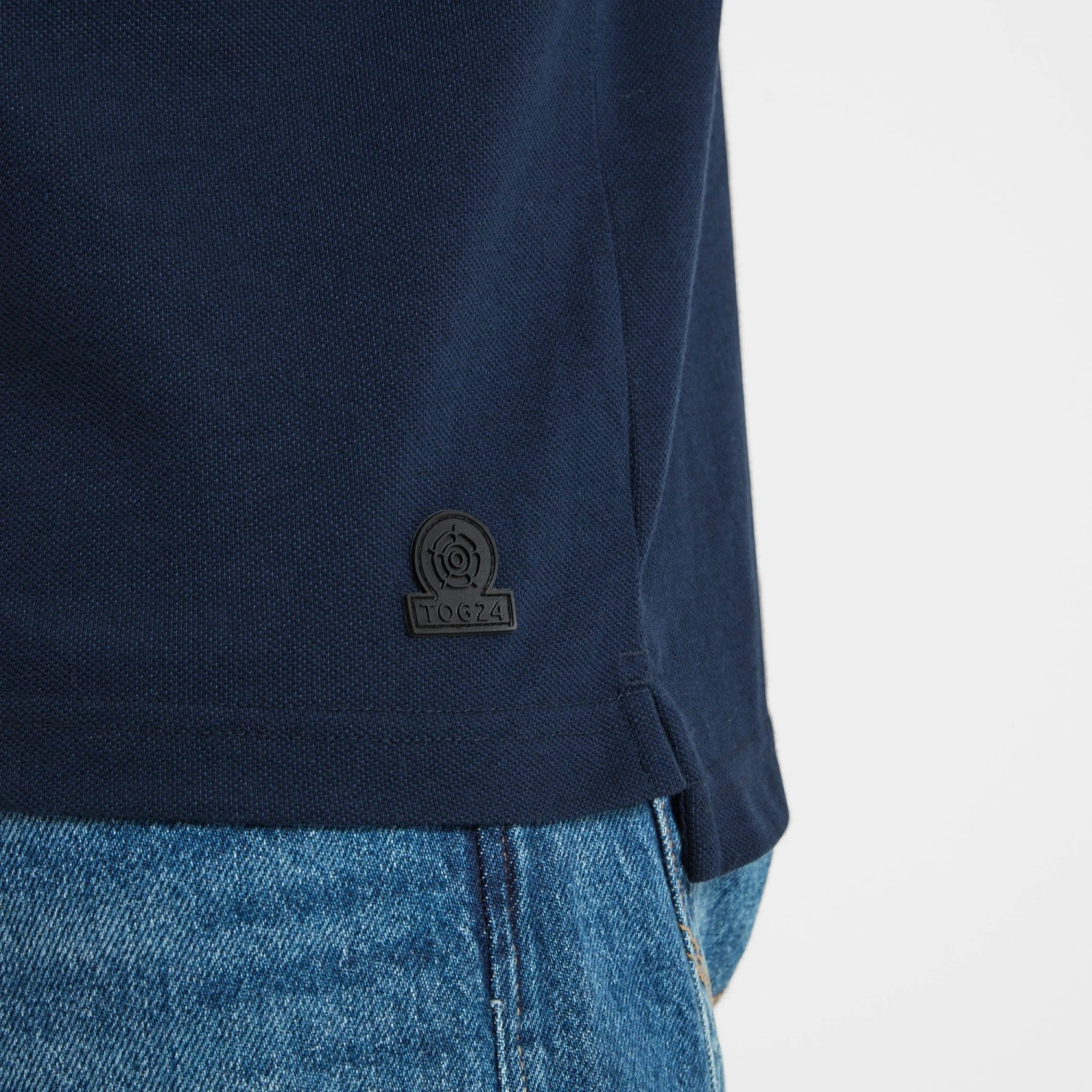 Bower Mens Polo Shirt - Navy - Image 6
