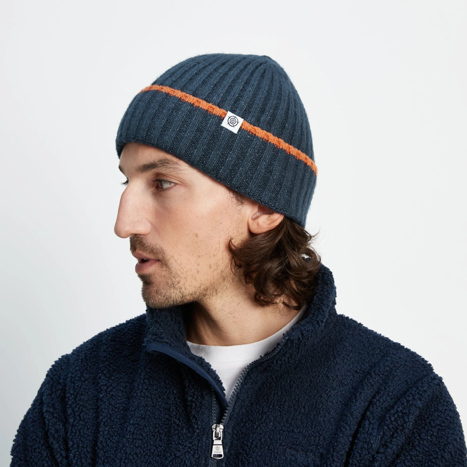 Boyd Knit Hat - Dark Indigo - Image 2