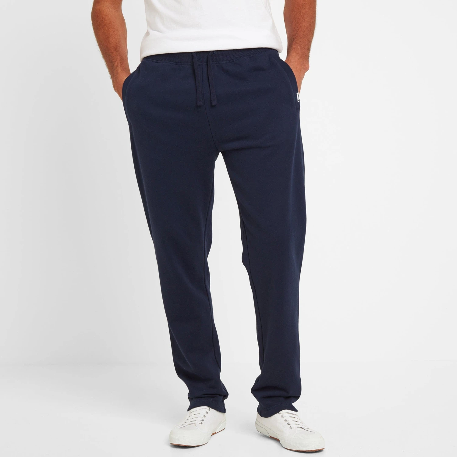 Bradley Mens Sweat Pants - Dark Indigo - Image 2