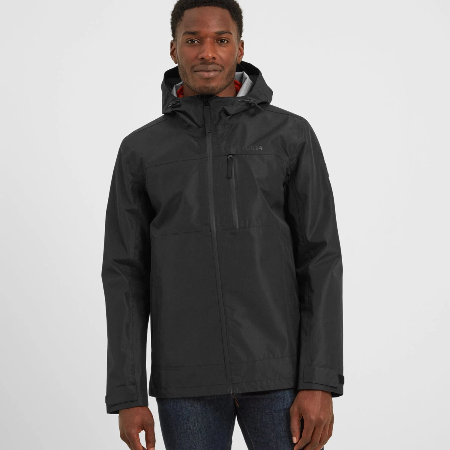 Briercliffe Mens Waterproof Jacket - Washed Black