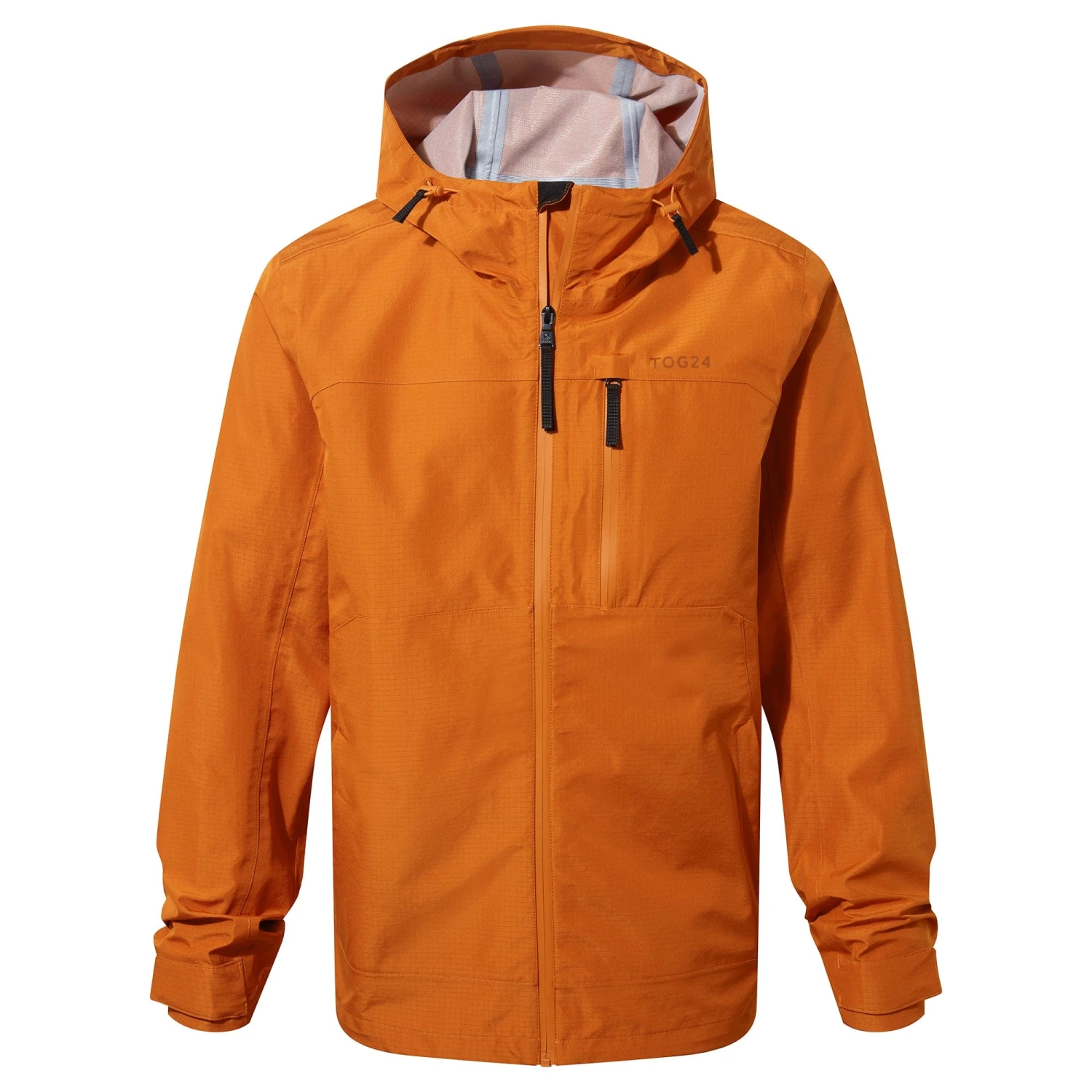 Briercliffe Mens Waterproof Jacket - Dark Orange - Image 5