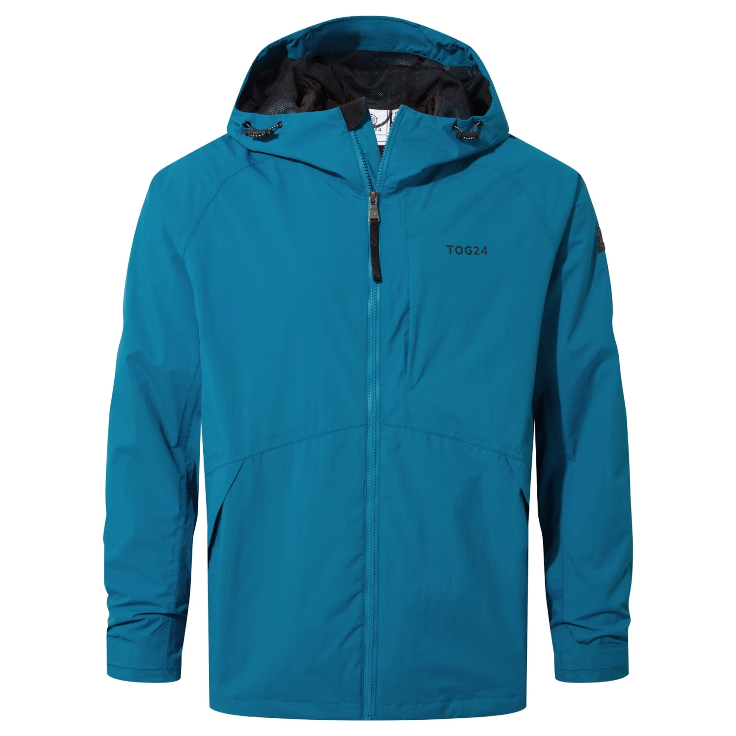 Brigsteer Mens Waterproof Jacket - Peacock Blue - Image 7