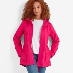 Burradon Womens Waterproof Jacket - Magenta Pink