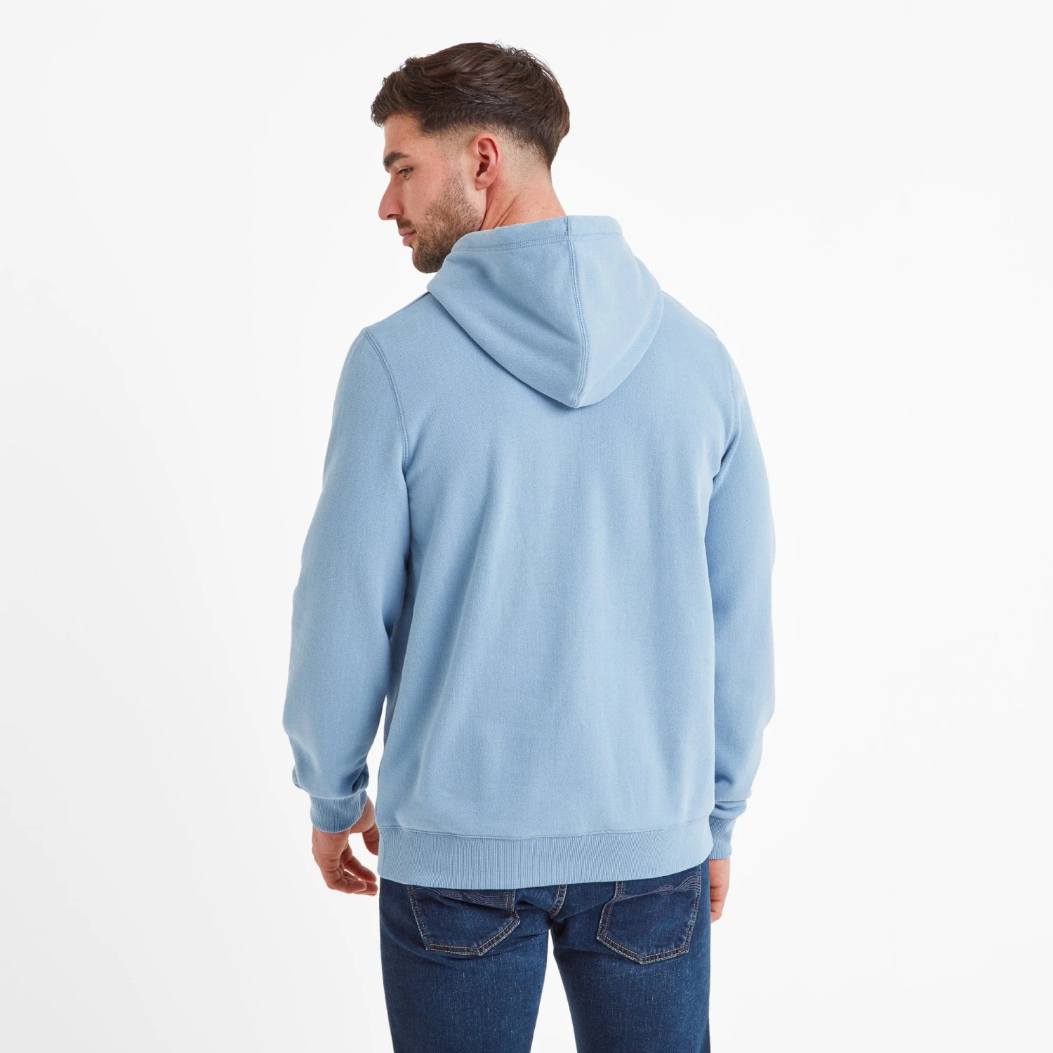 Cox Mens Hoodie - Blue Haze - Image 3
