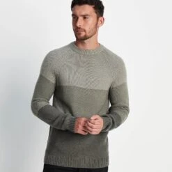 Darius Mens Jumper - Soot Grey