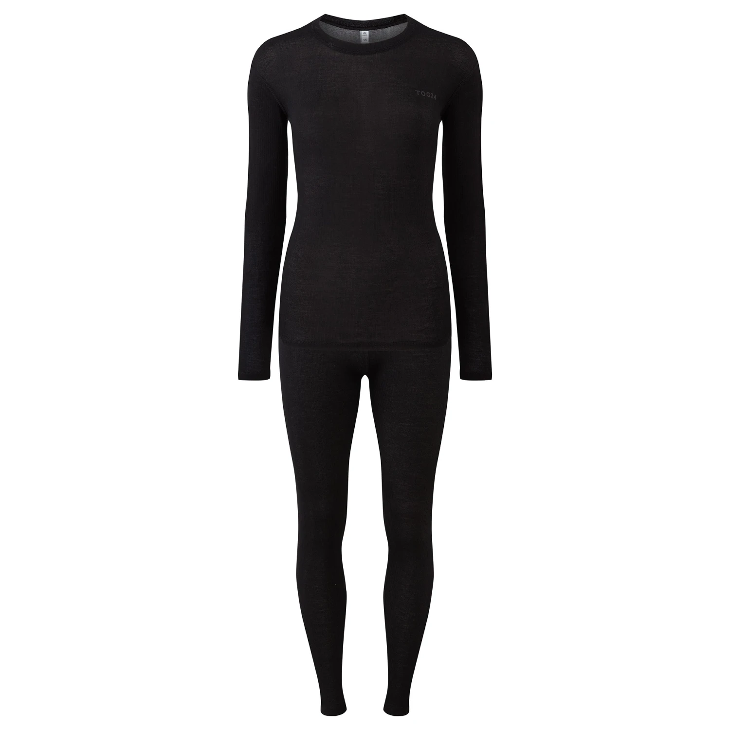 Darley Womens Thermal Base Layer Set - Black - Image 2