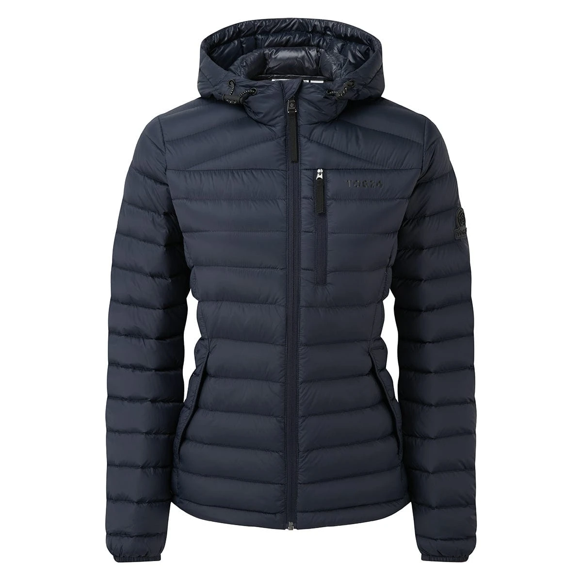 Drax Womens Hooded Down Jacket - Navy - Image 7