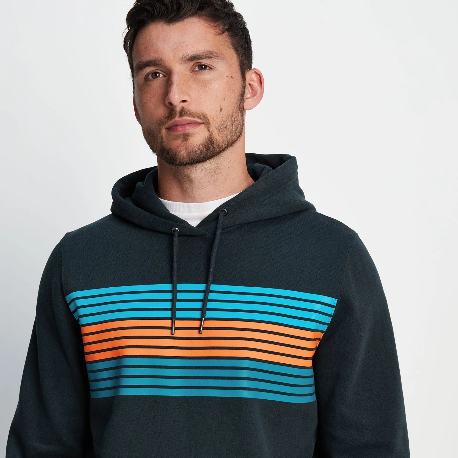 Duxford Mens Hoody - Dark Indigo - Image 2