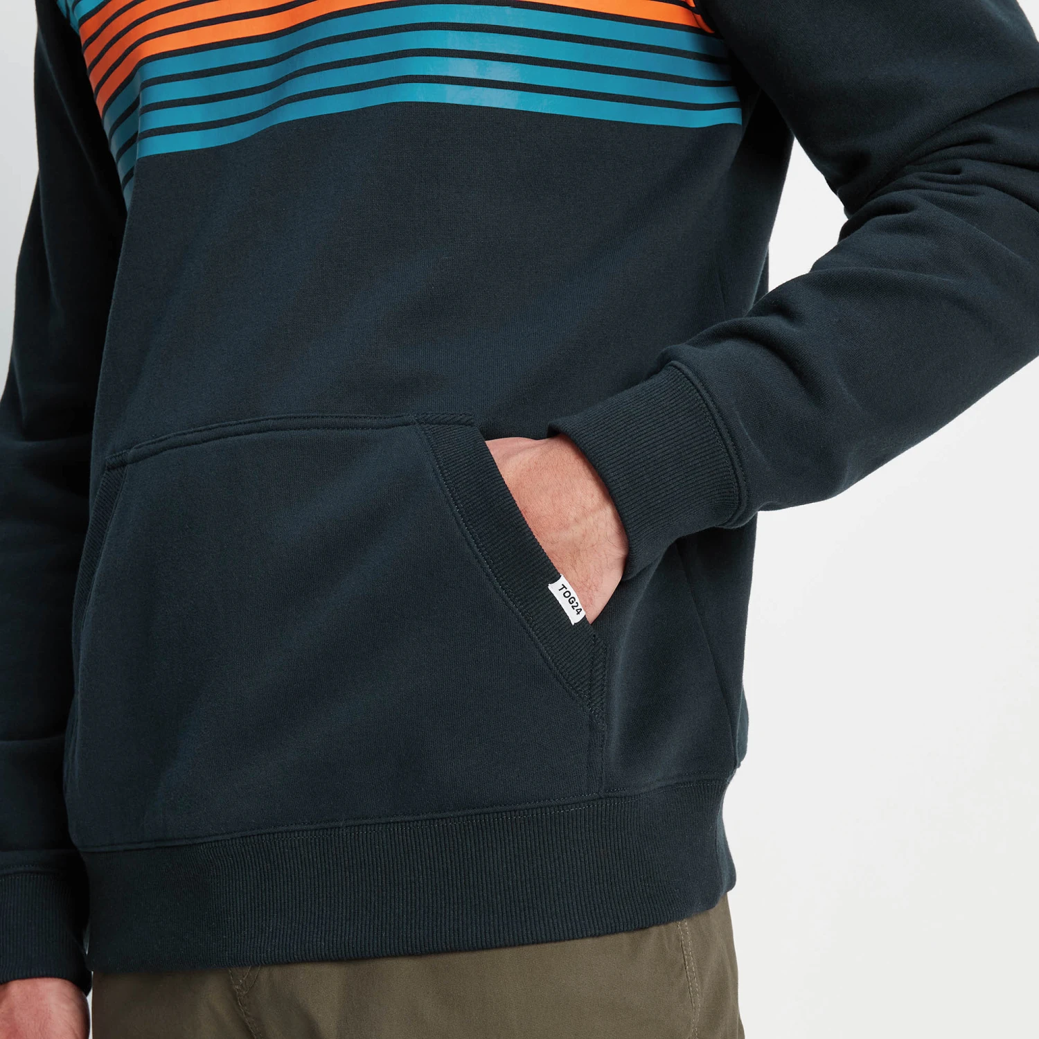 Duxford Mens Hoody - Dark Indigo - Image 6
