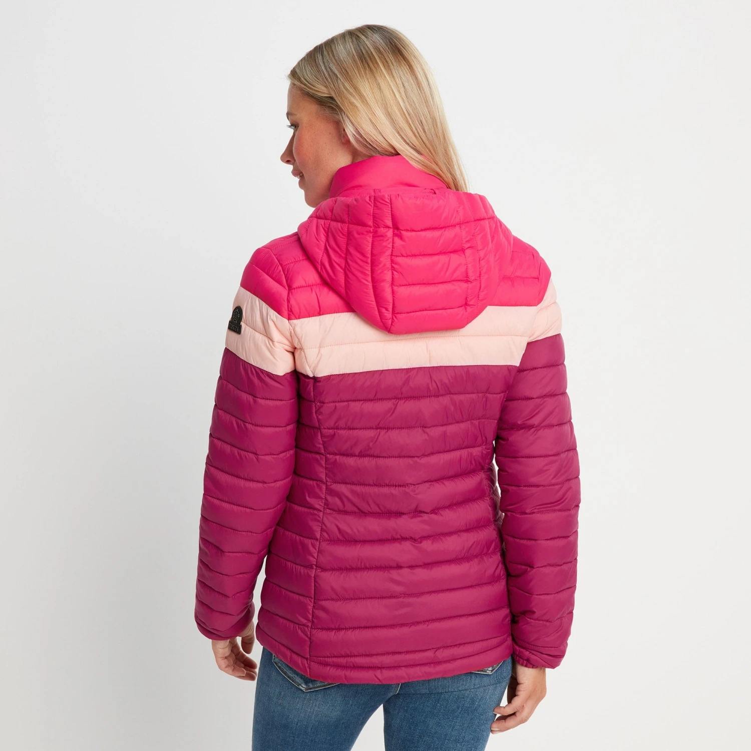 Garriston Womens Lightweight Padded Jacket - Raspberry/Magenta Pink - Image 5