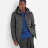 Glide Mens Tech Hoodie - Grey Marl