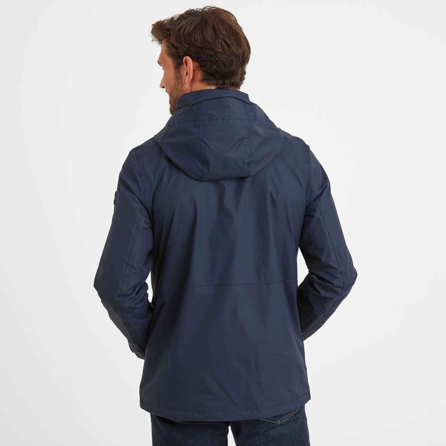 Gribton Mens Waterproof Jacket - Dark Indigo - Image 3