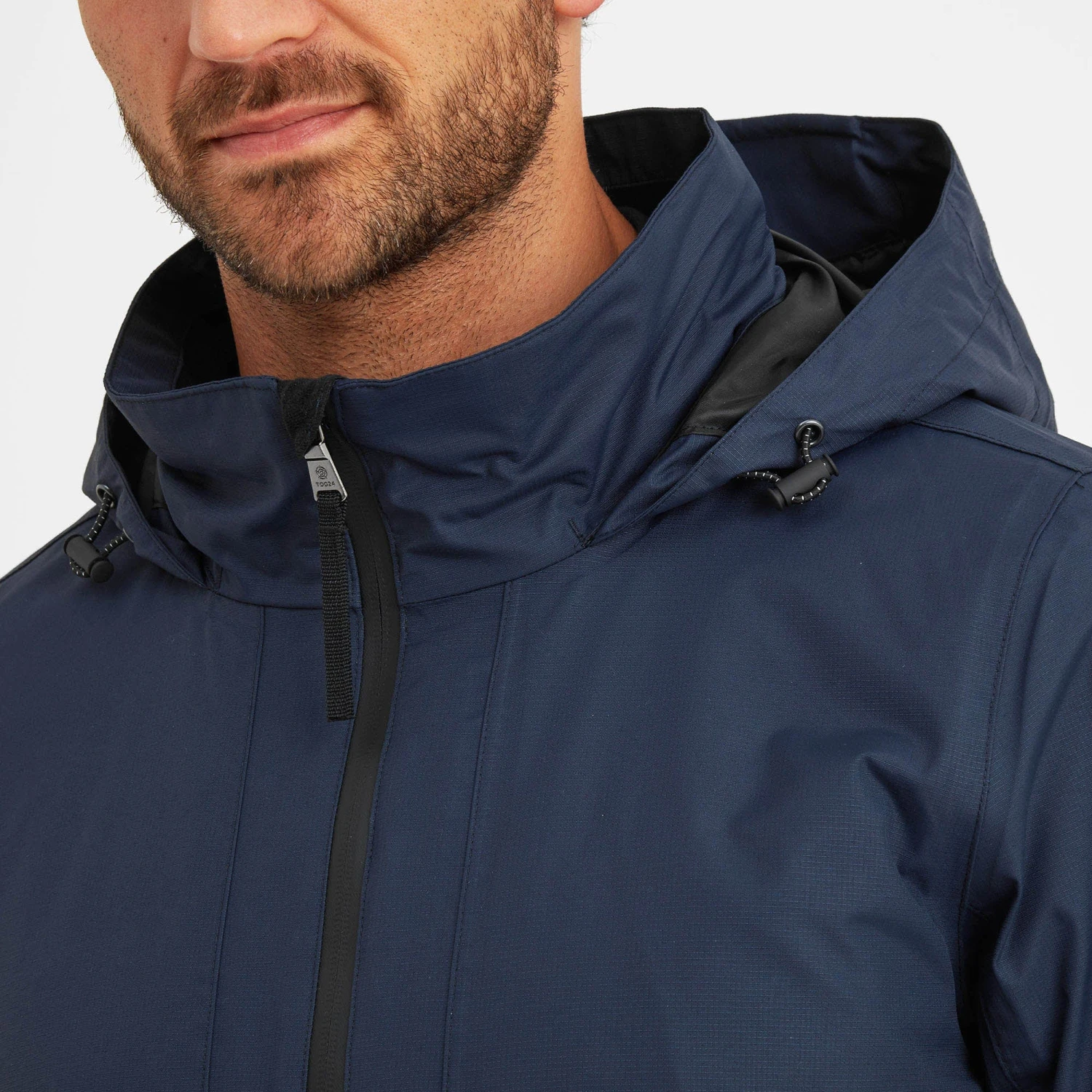 Gribton Mens Waterproof Jacket - Dark Indigo - Image 7