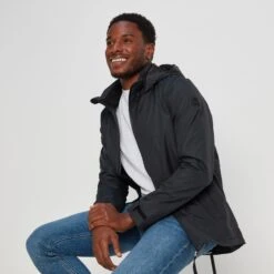 Gribton Mens Waterproof Jacket - Black