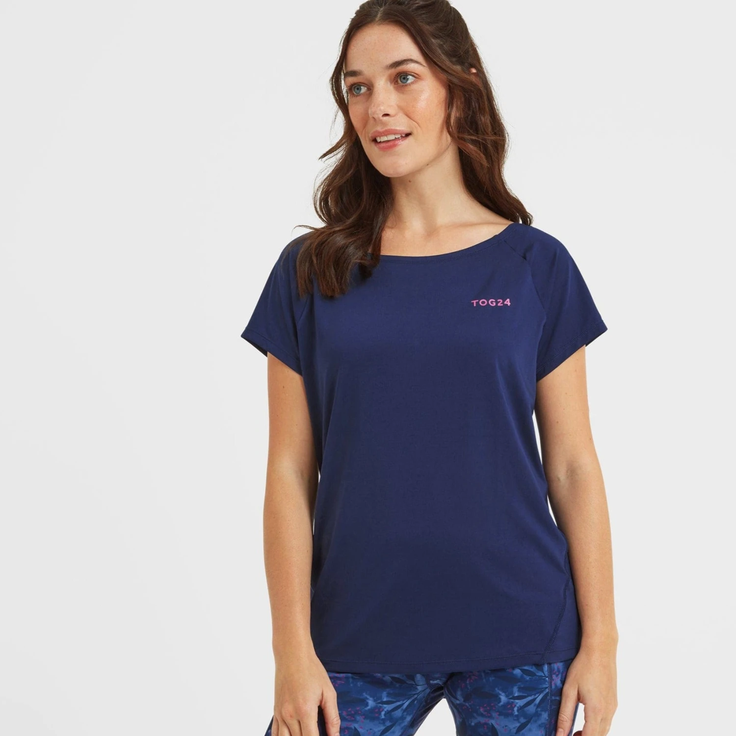 Halsam Womens Tech T-Shirt - Ink Navy - Image 5