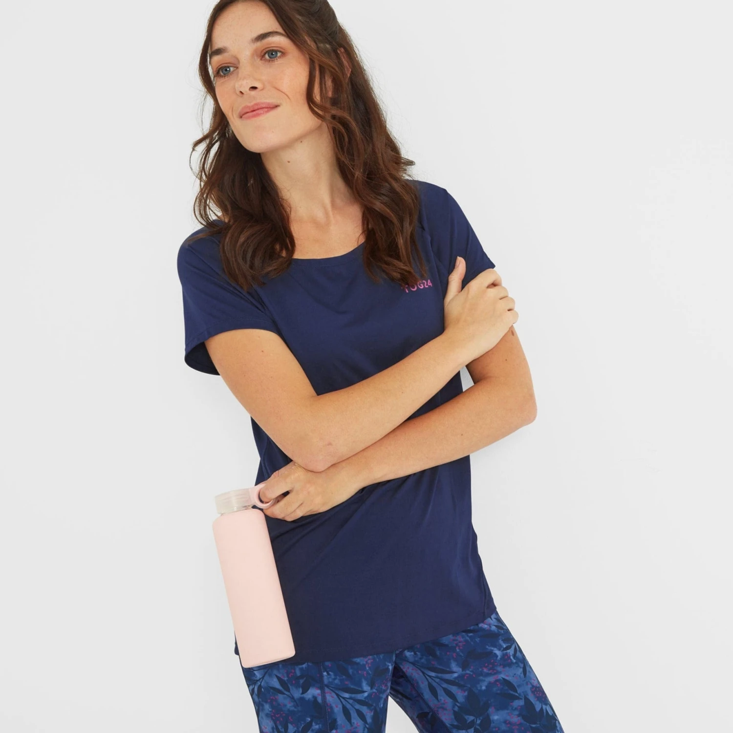 Halsam Womens Tech T-Shirt - Ink Navy - Image 3