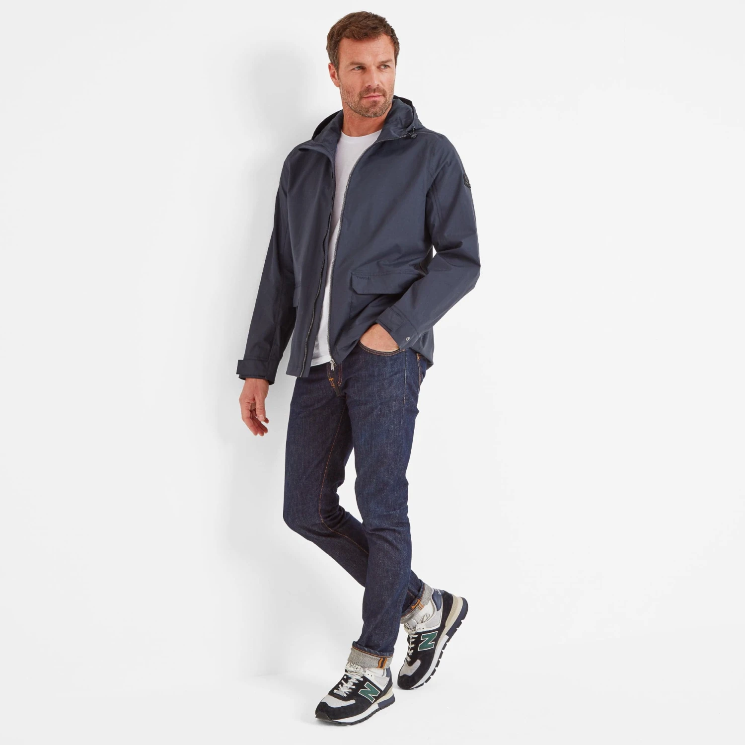 Jace Mens Jacket - Dark Indigo - Image 2