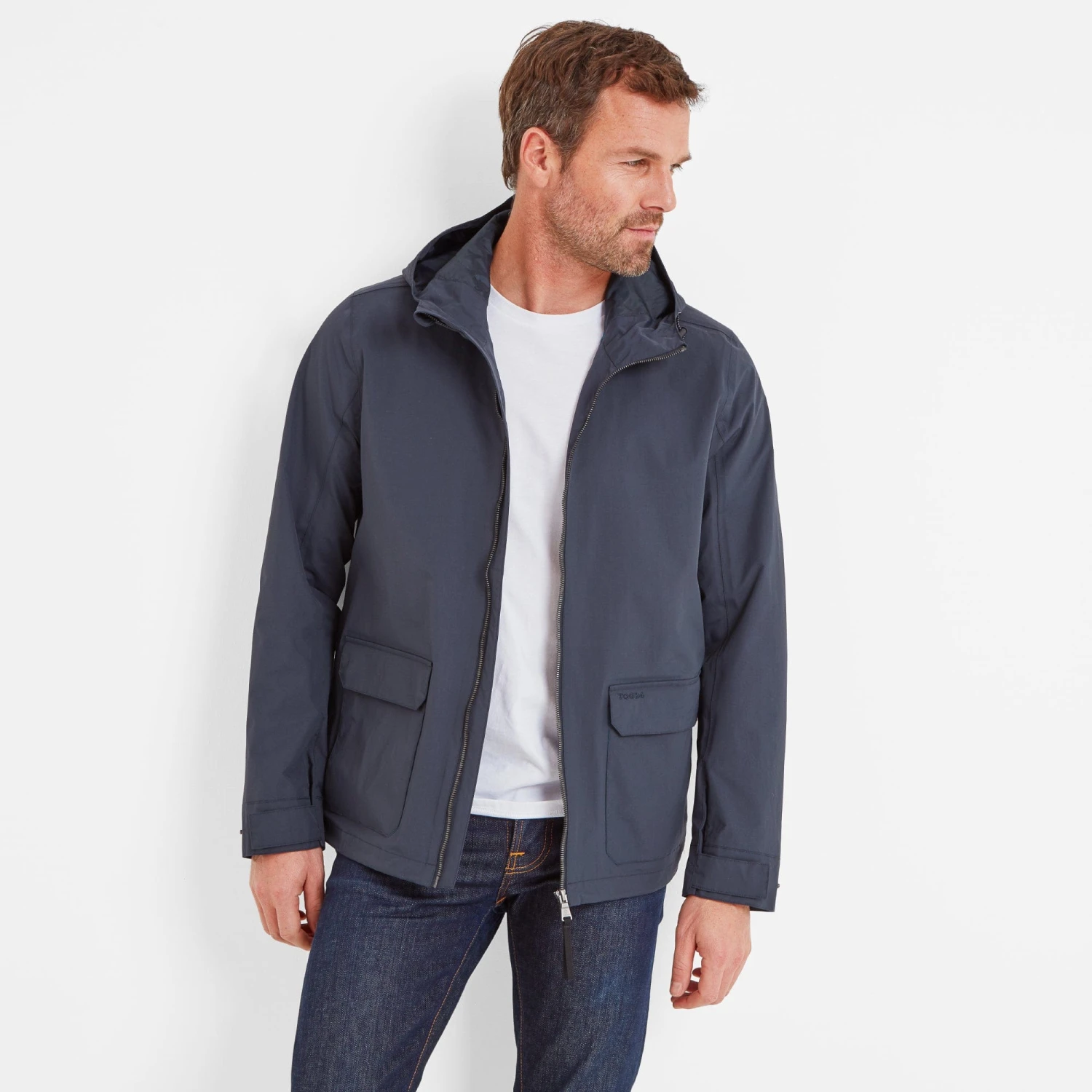 Jace Mens Jacket - Dark Indigo - Image 5