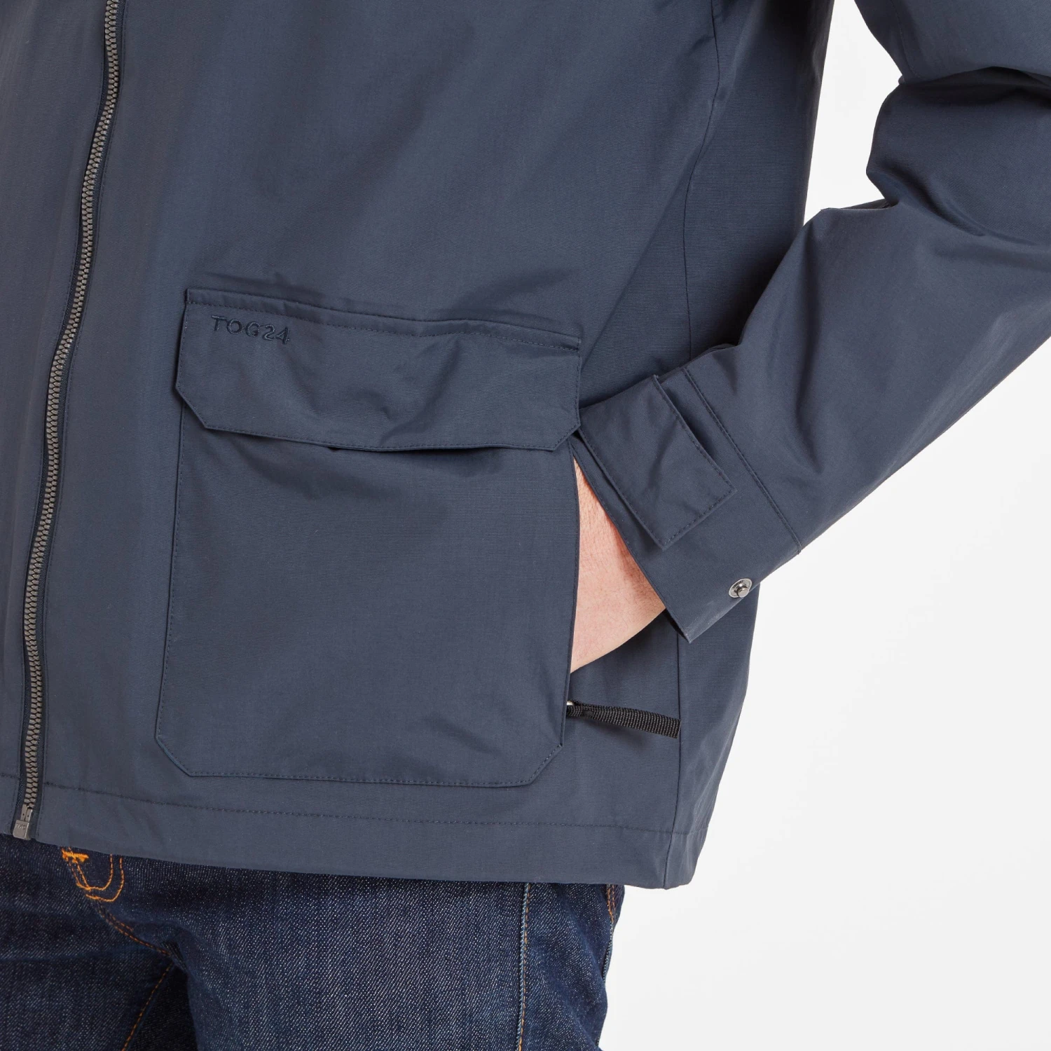 Jace Mens Jacket - Dark Indigo - Image 6