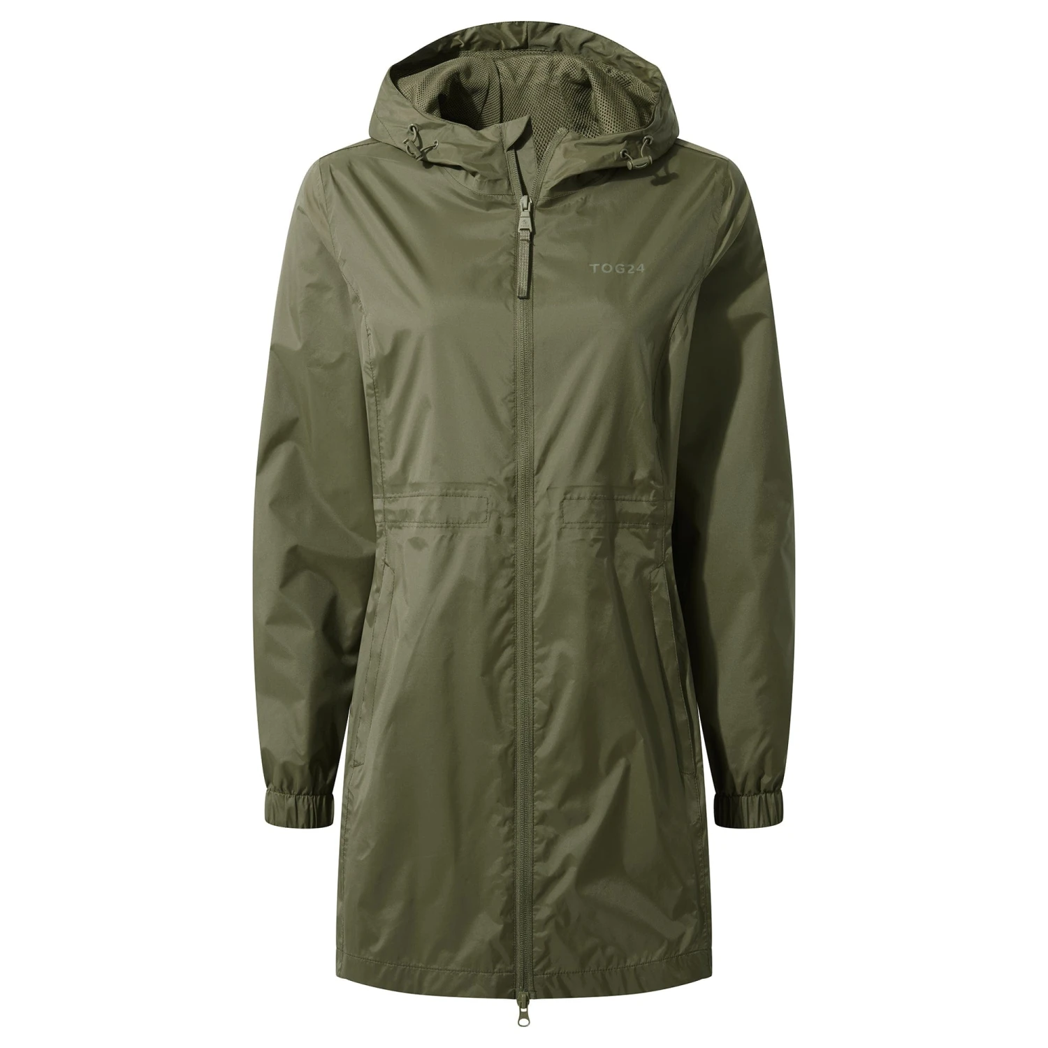 Kilnsey Womens Waterproof Jacket - Khaki - Image 7
