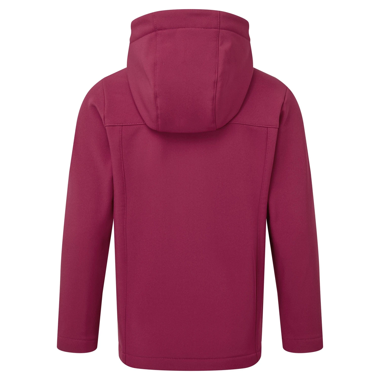 Koroma Kids Softshell Hooded Jacket - Raspberry - Image 7