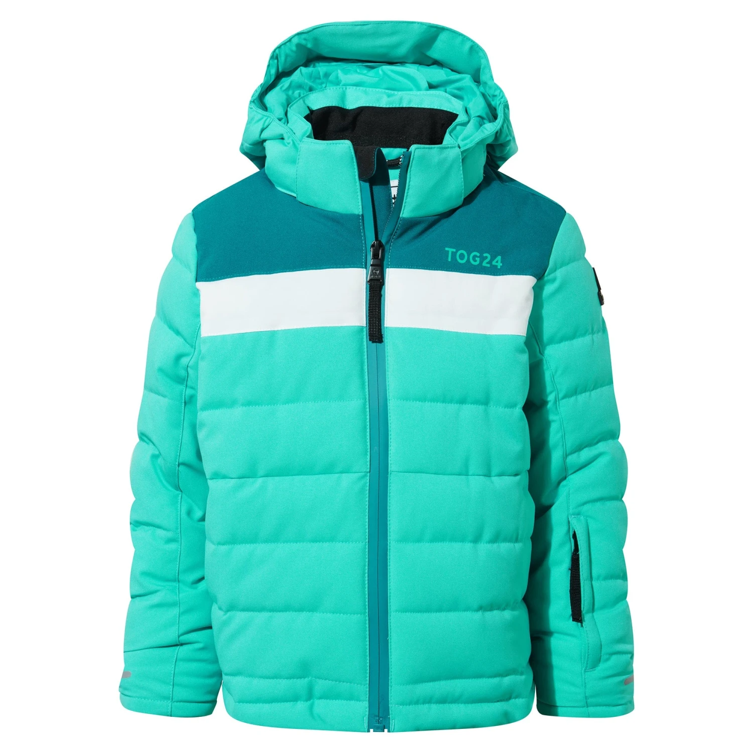 Laithe Kids Ski Jacket - Ceramic Blue/Pacific Blue - Image 5