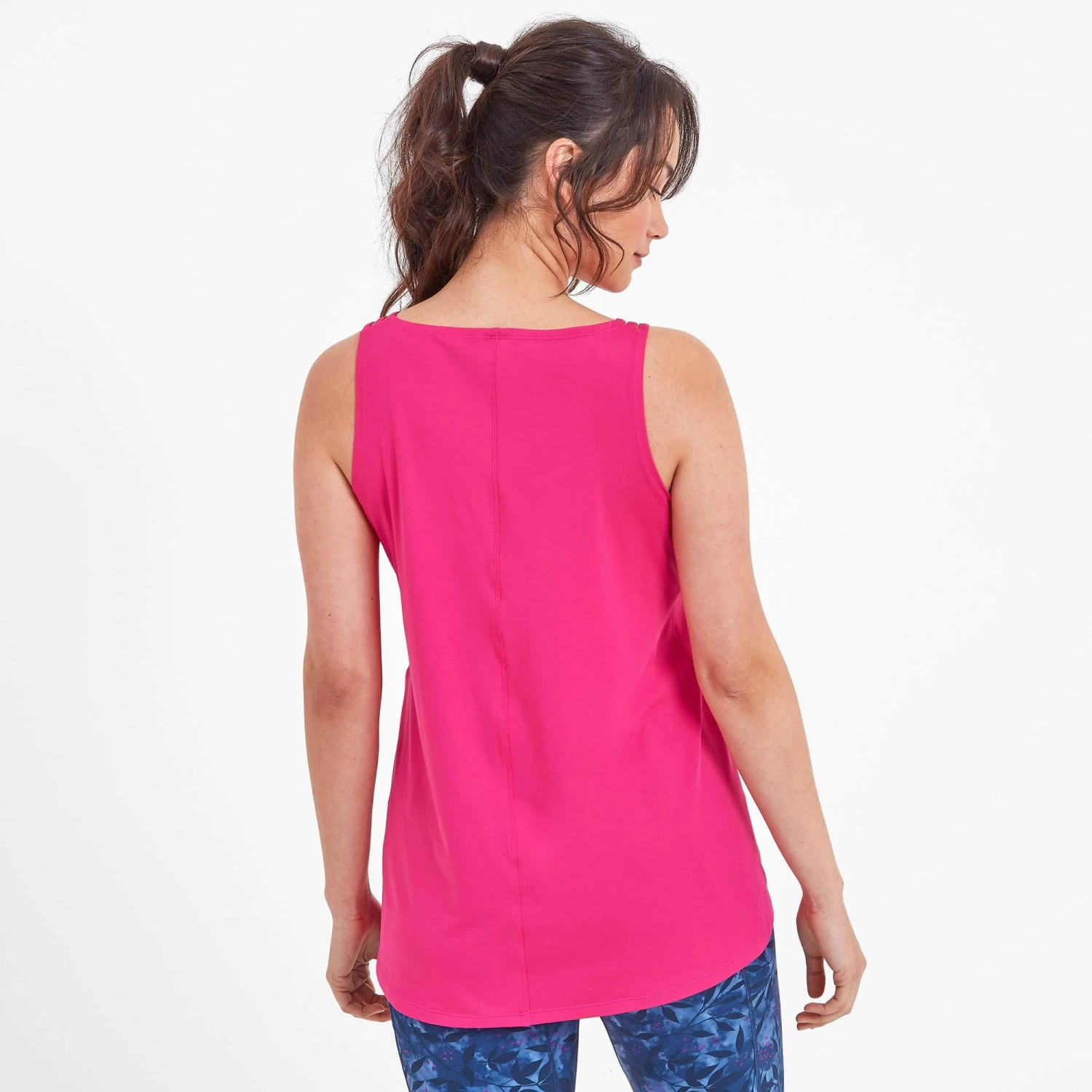 Langan Womens Tech Vest - Vibrant Pink - Image 5