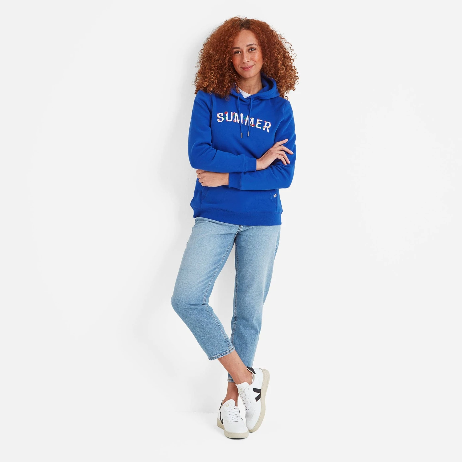Magson Womens Sweat - Mykonos Blue - Image 2