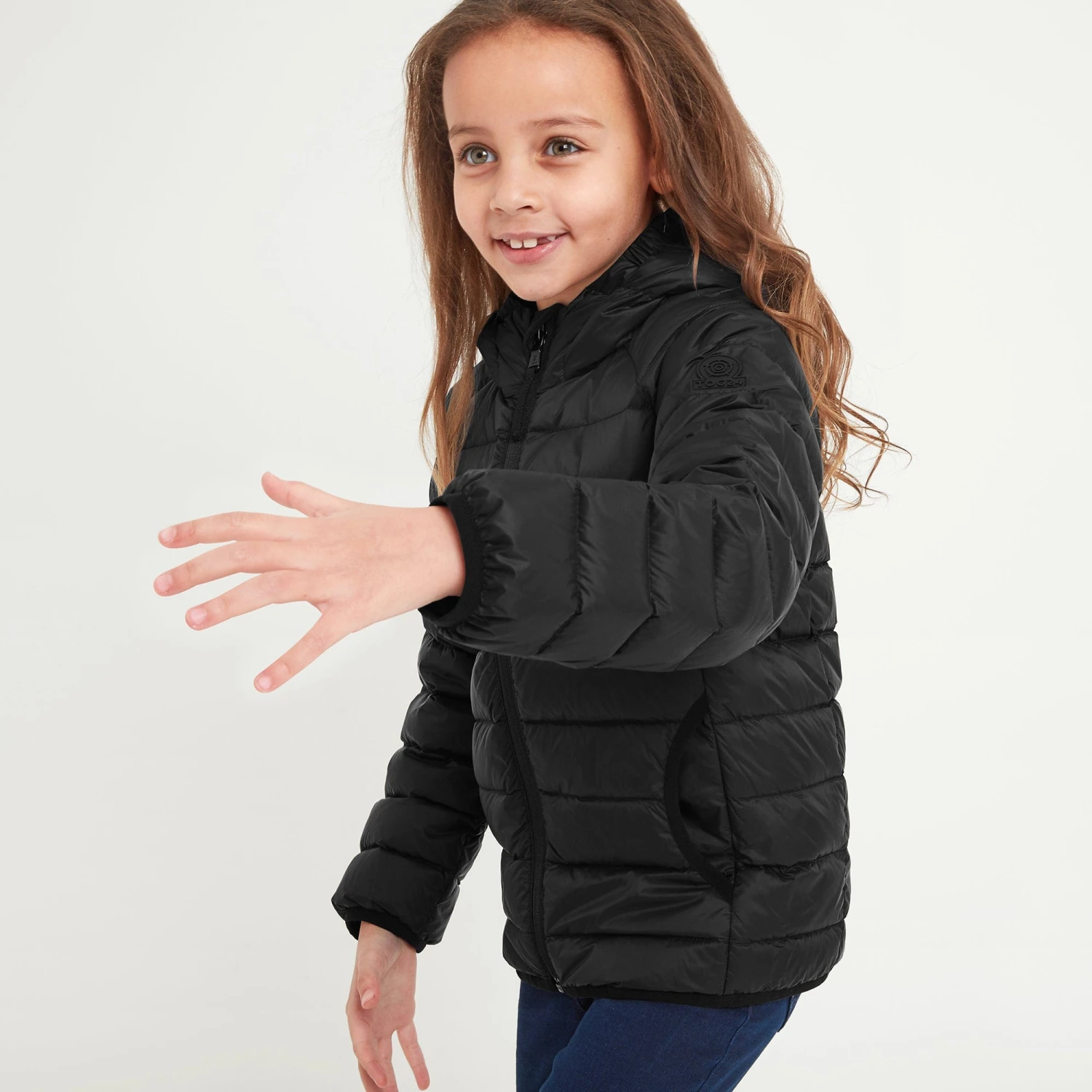 Midsley Kids Down Jacket - Black - Image 5