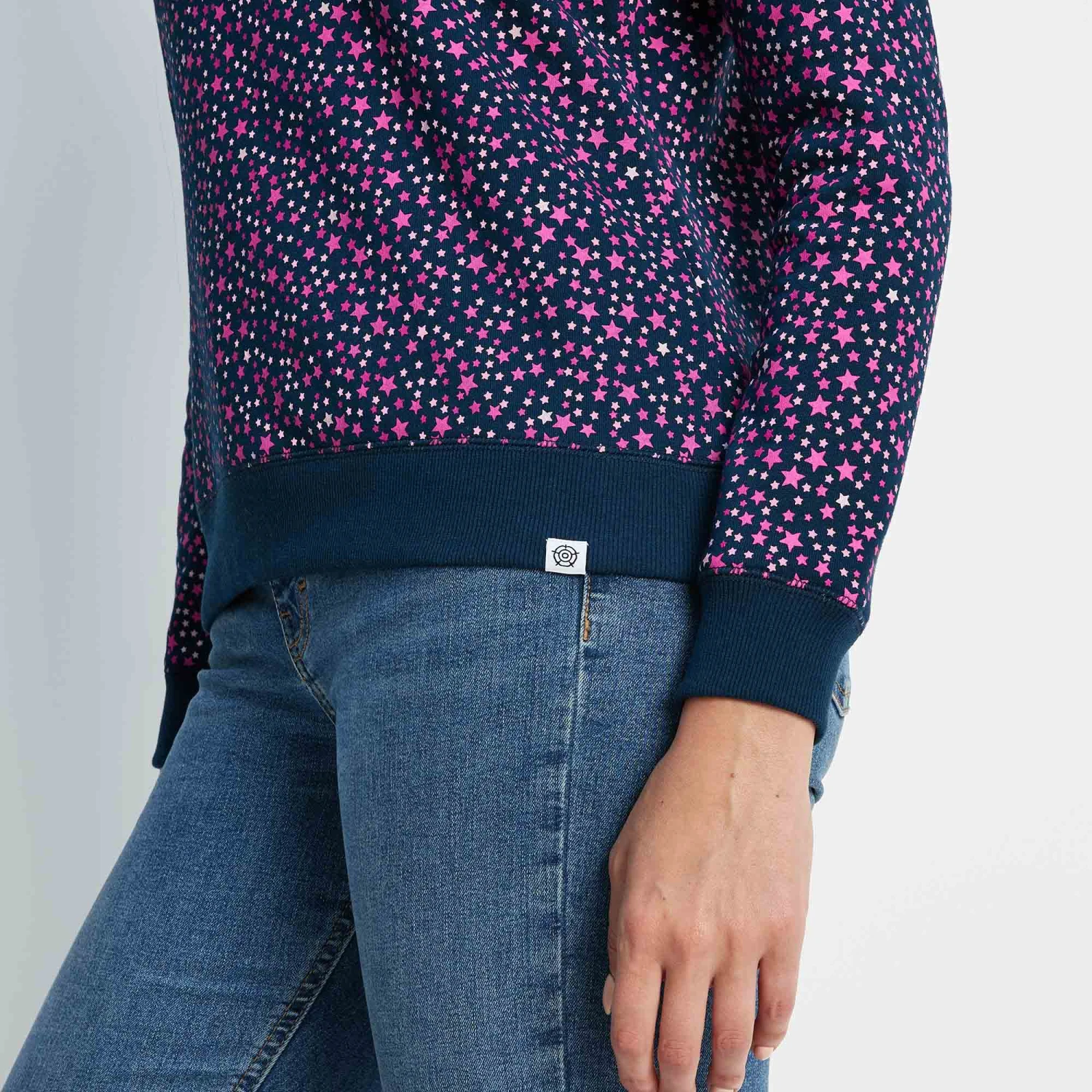 Nicole Womens Sweat - Starry Night Print - Image 7