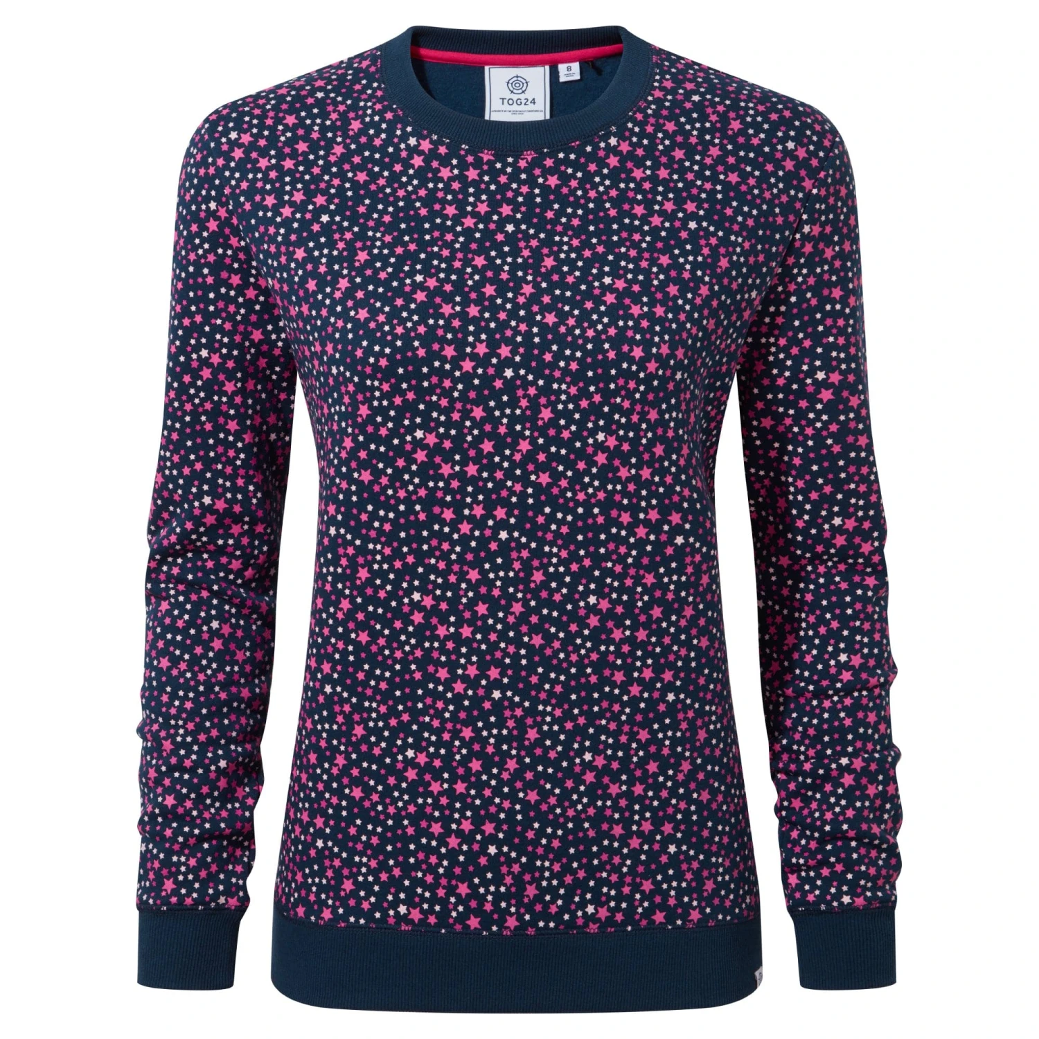 Nicole Womens Sweat - Starry Night Print - Image 10
