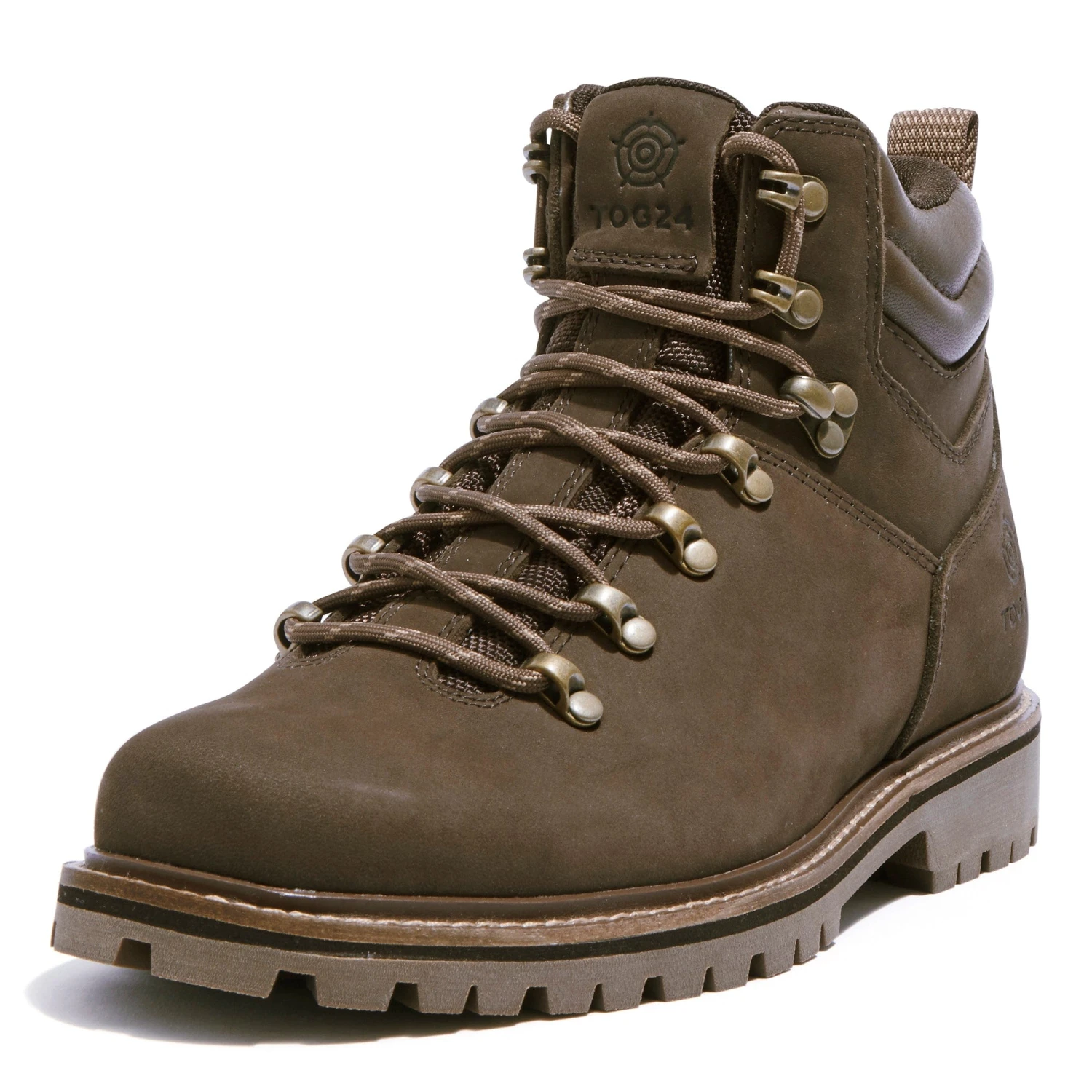 Outback Womens Leather Walking Boots - Brown - Image 4