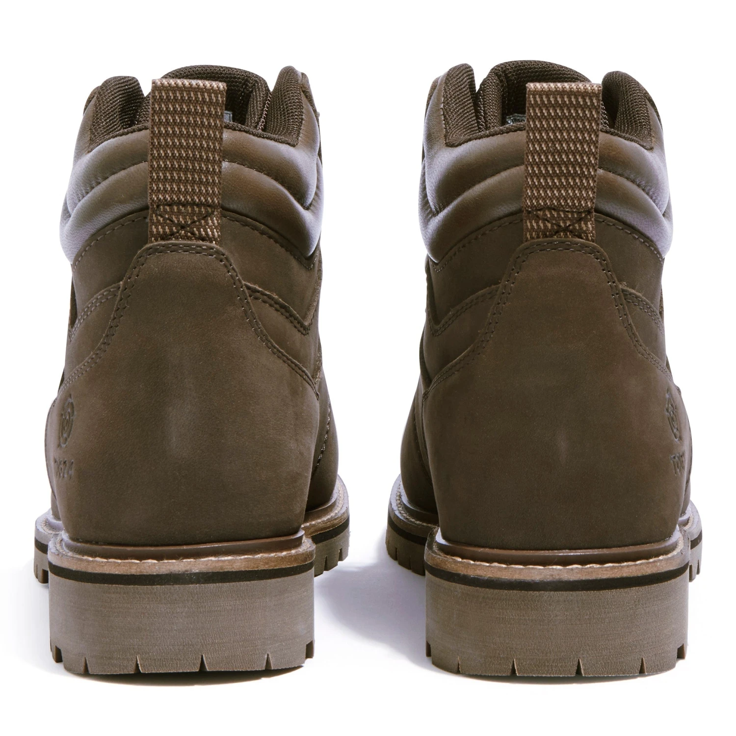 Outback Womens Leather Walking Boots - Brown - Image 6