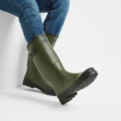 Puddle Mens Wellies - Khaki