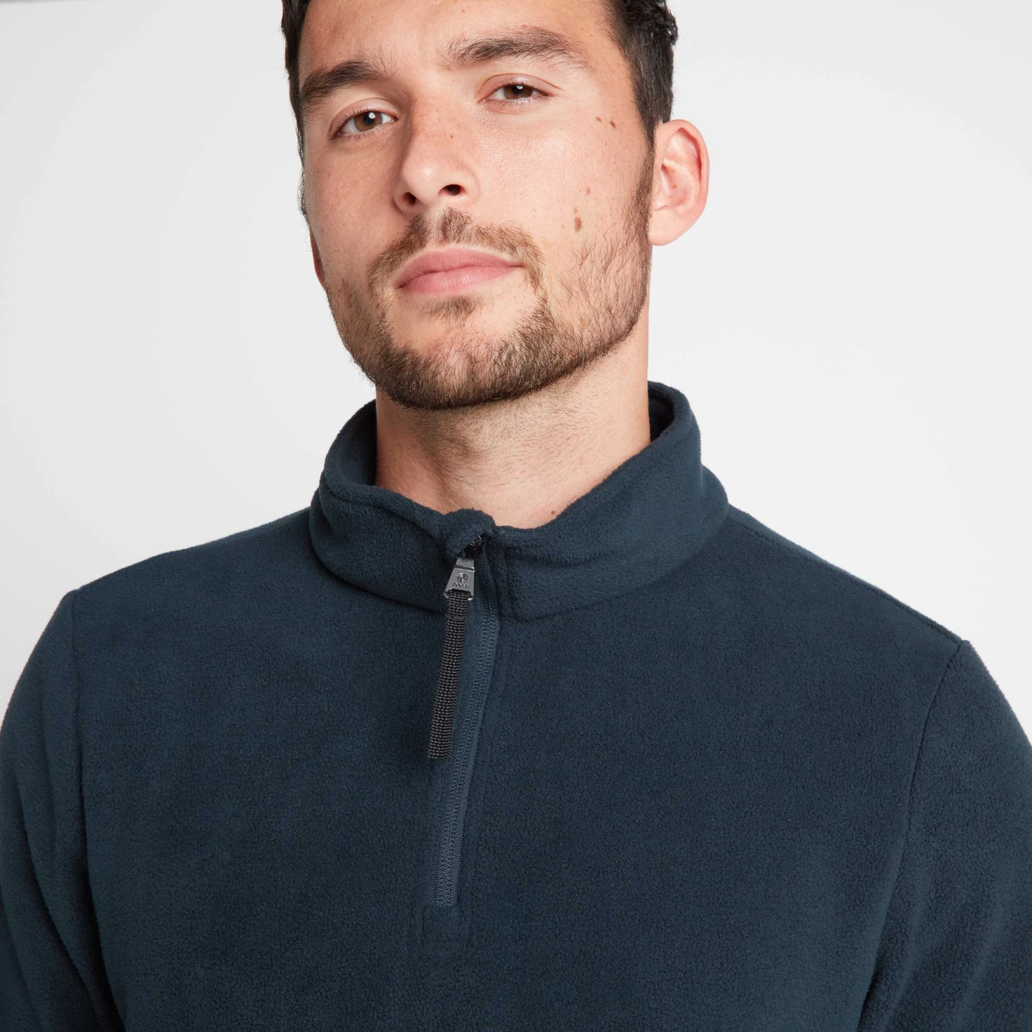 Revive Mens Quarter Zip Fleece - Dark Indigo - Image 5