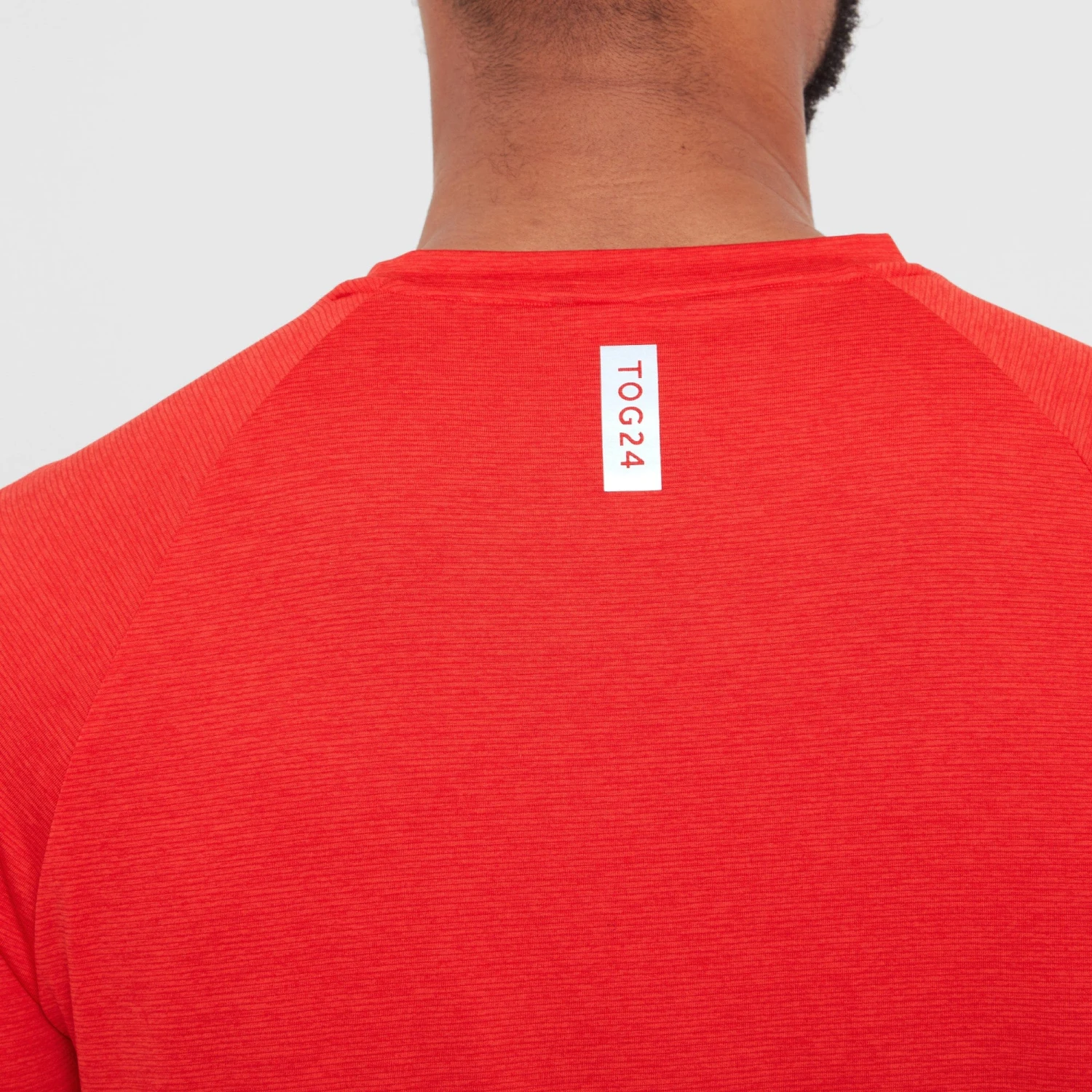 Rookwith Mens Long Sleeve Tech T-Shirt - Fire Red - Image 9