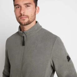 Shire Mens Fleece Jacket - Steel Grey