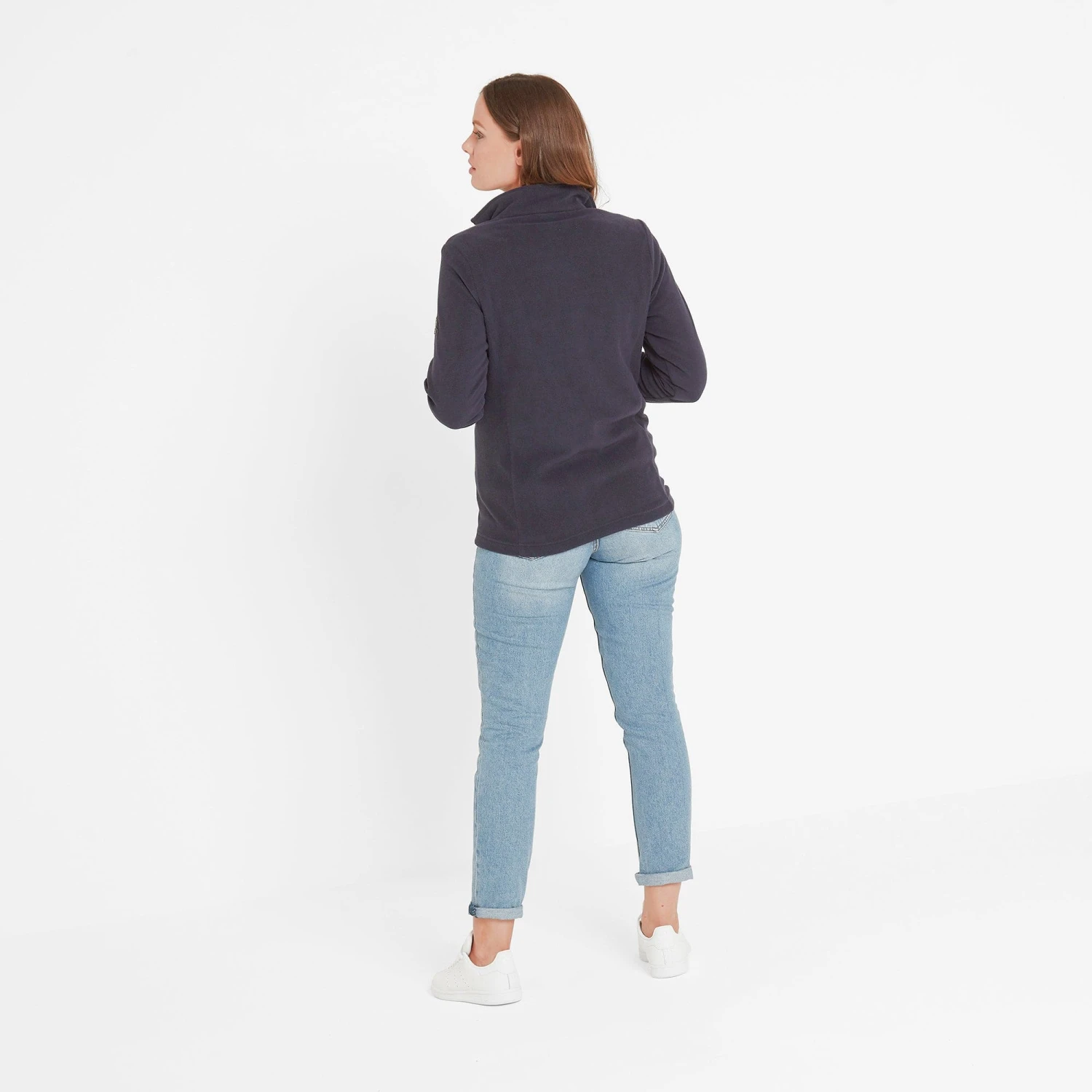 Shire Womens Fleece Zipneck - Navy - Image 3