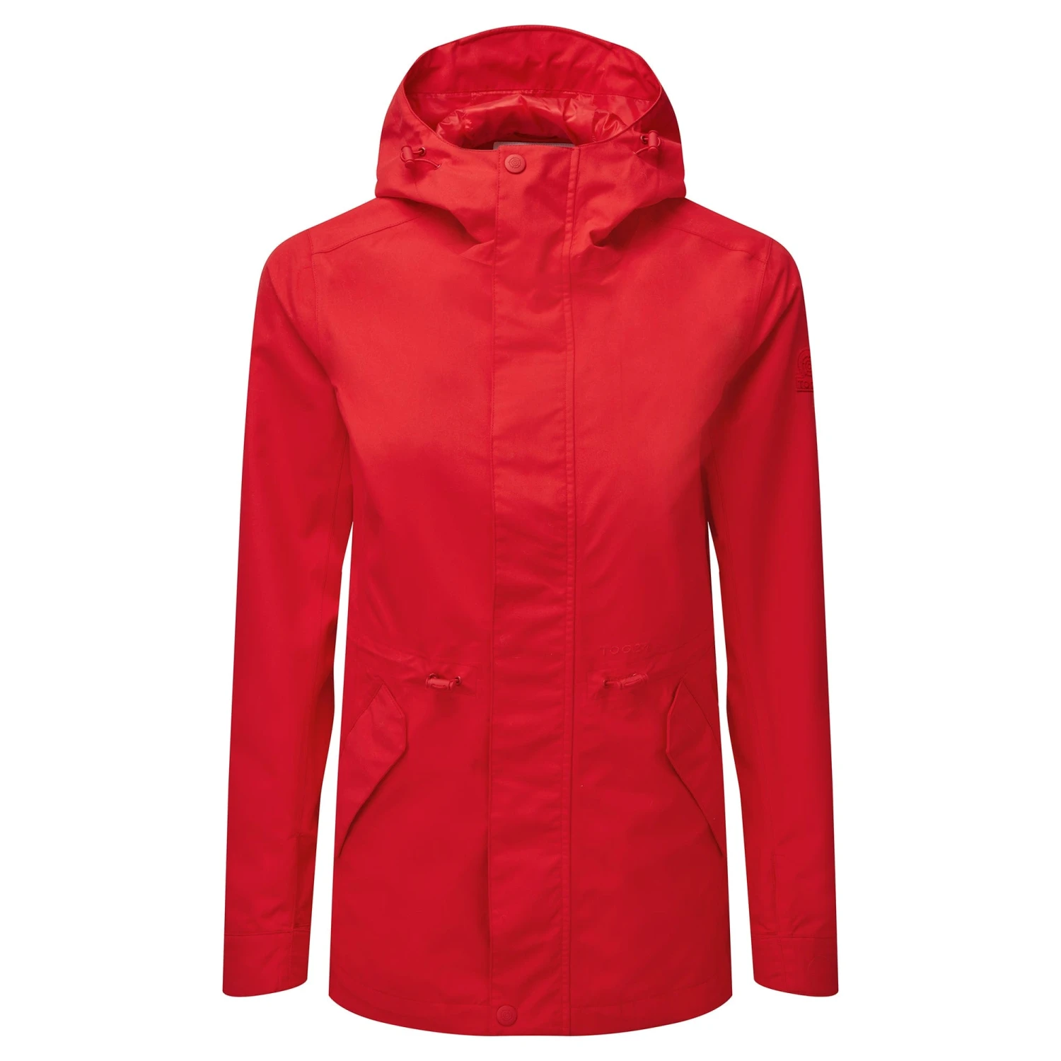 Stutton Womens Waterproof Jacket - Dark Coral - Image 7