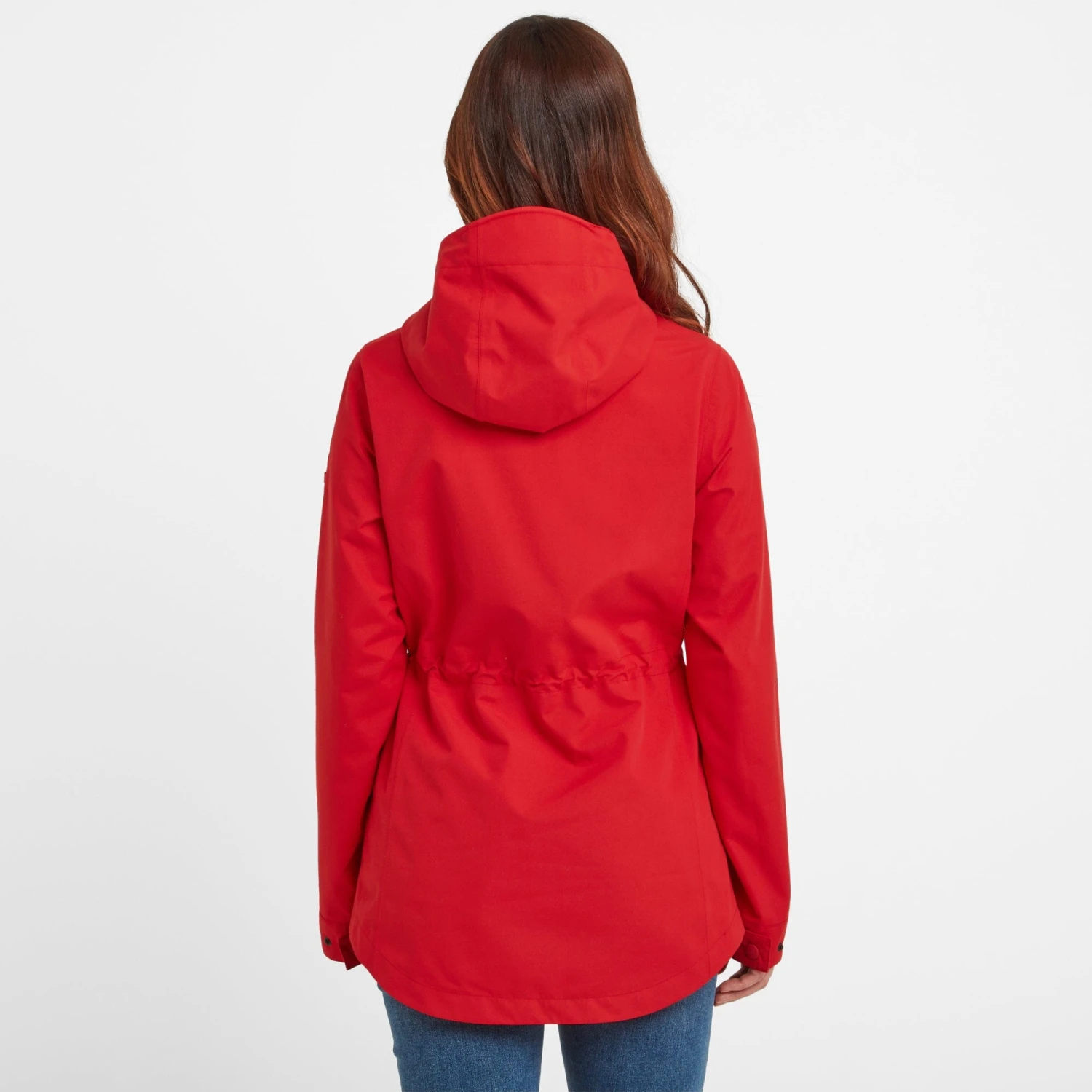 Stutton Womens Waterproof Jacket - Dark Coral - Image 5