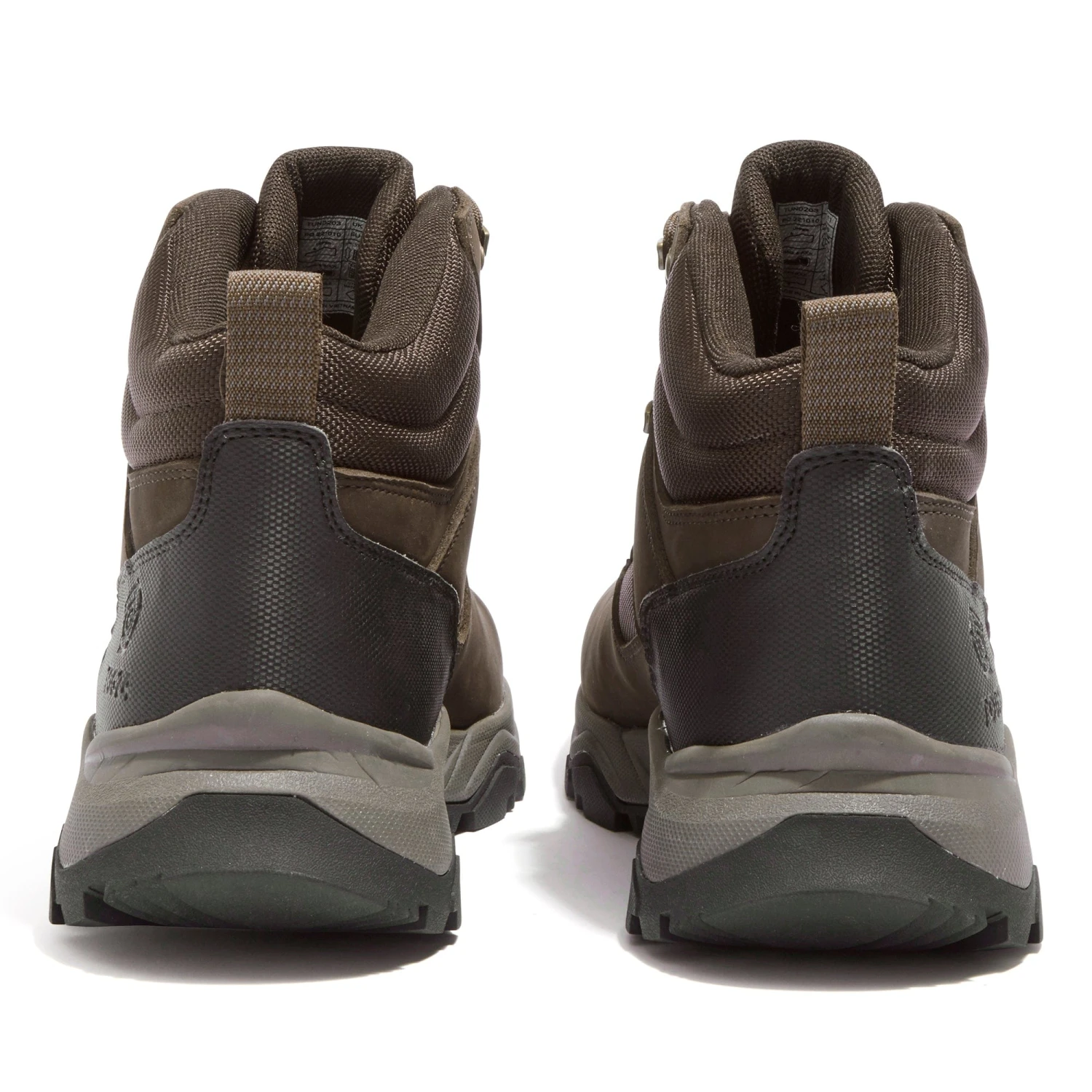 Tundra Mens Walking Boots - Chocolate Brown - Image 5