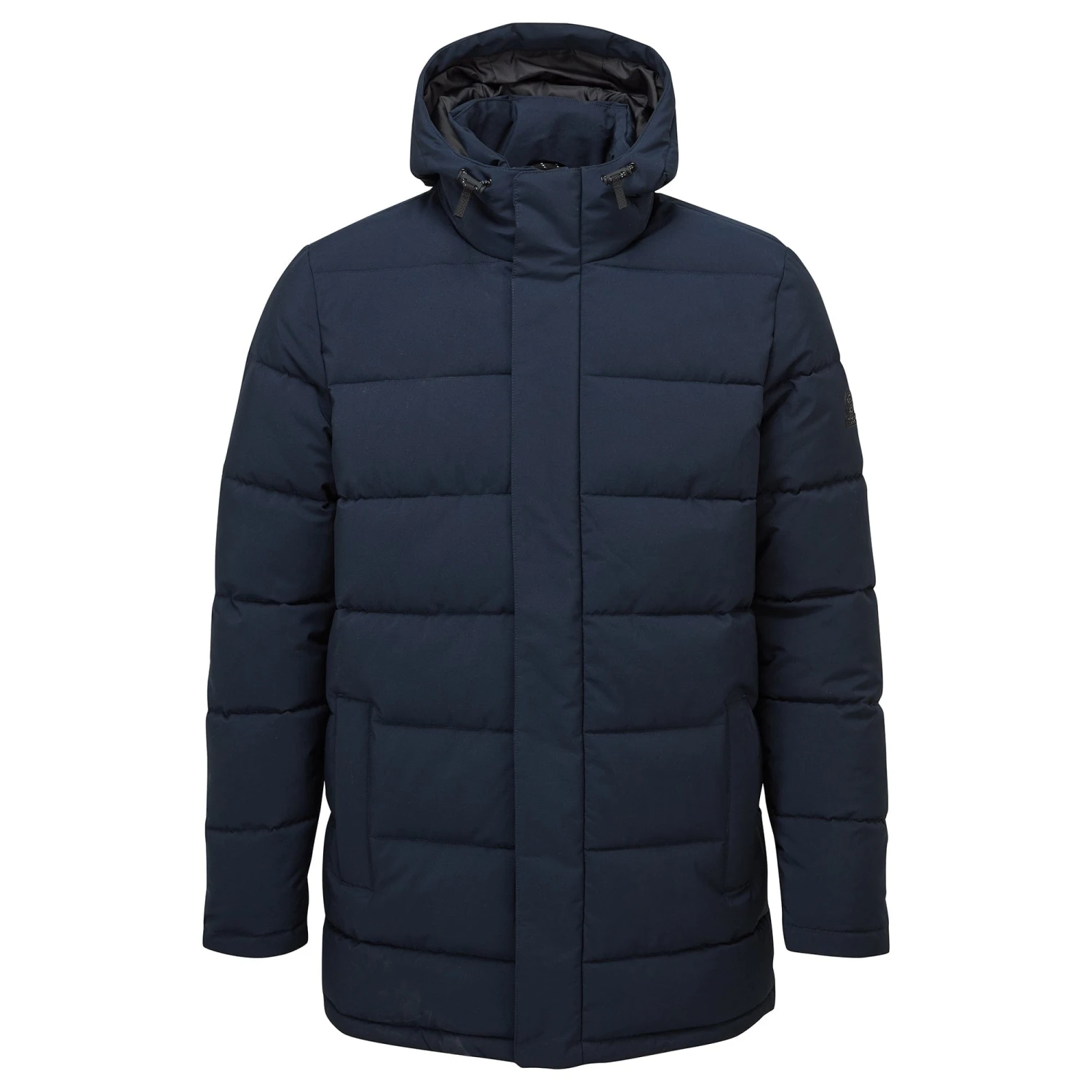 Watson Mens Long Insulated Jacket - Navy - Image 7