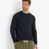 Wyatt Mens Sweater - Dark Indigo