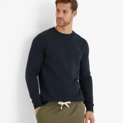Wyatt Mens Sweater - Dark Indigo