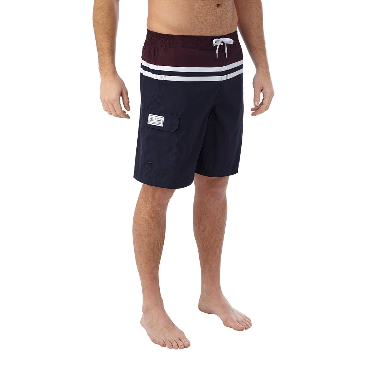 Harrison Mens Boardshorts - Navy/Deep Port - Image 3