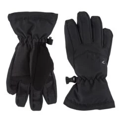 Lockton Kids Waterproof Ski Gloves - Black